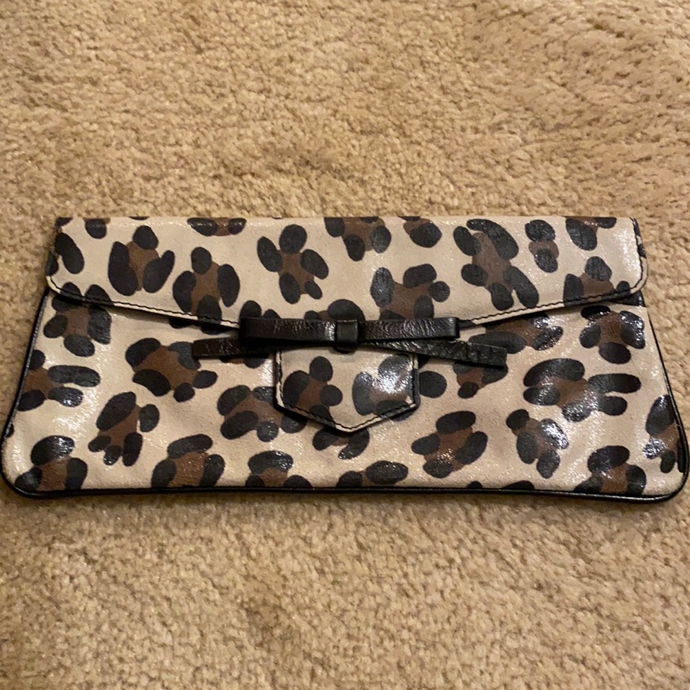 Clutch bag made in Italy leather